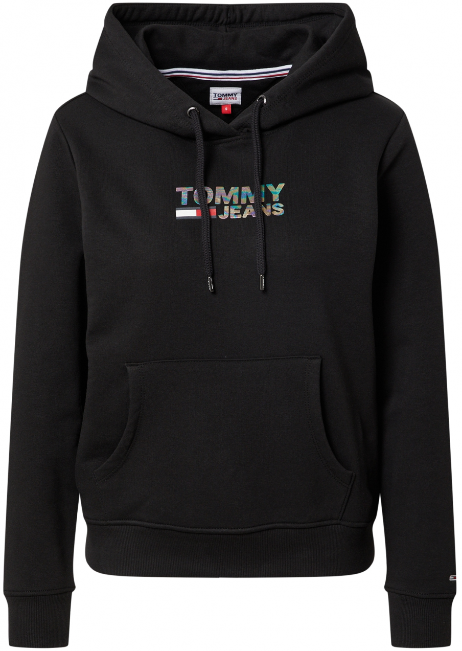 Tommy Jeans Tréning póló  fekete / vegyes színek