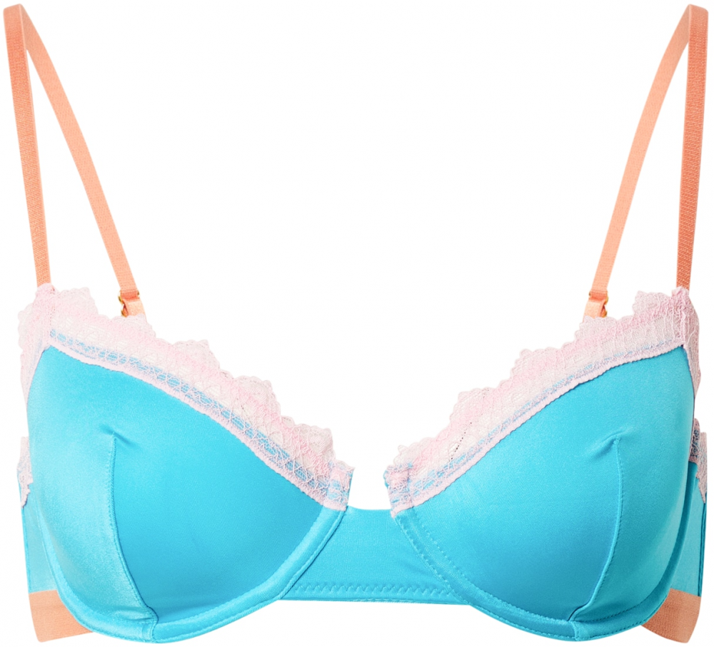 Dora Larsen Melltartó 'SIENNA'  vízszín / lazac / fehér