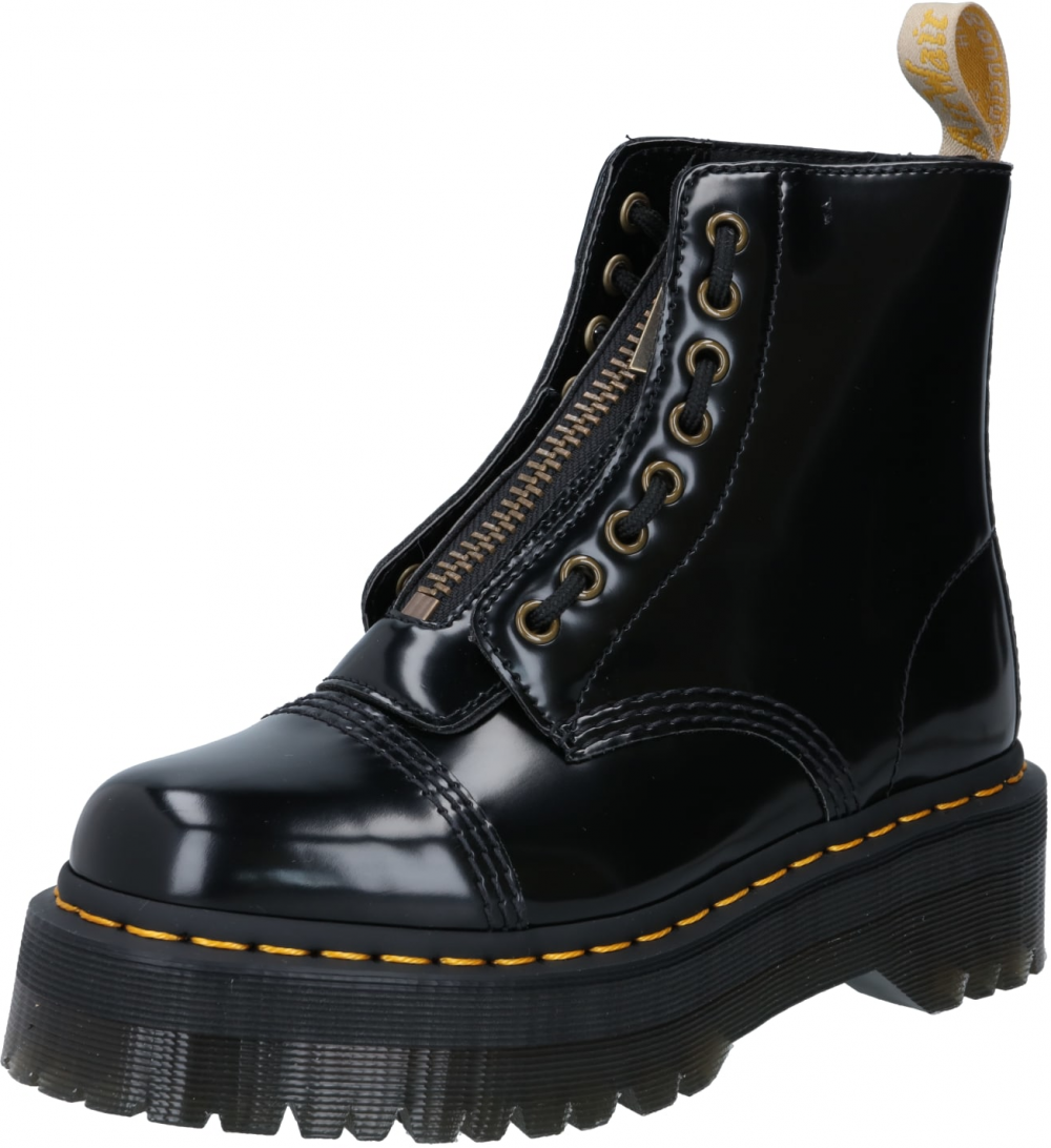 Dr. Martens Fűzős rövid szárú csizmák 'Sinclair'  sárga / fekete