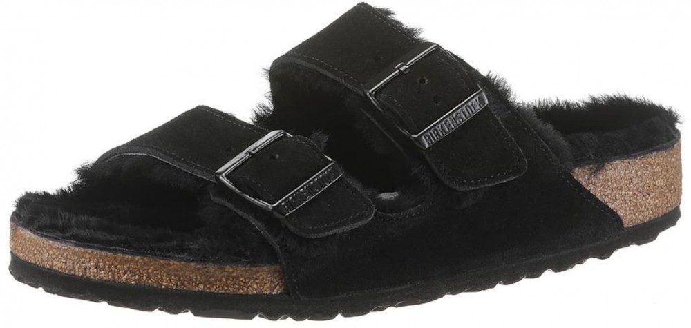 BIRKENSTOCK Papucs 'Arizona'  barna / fekete