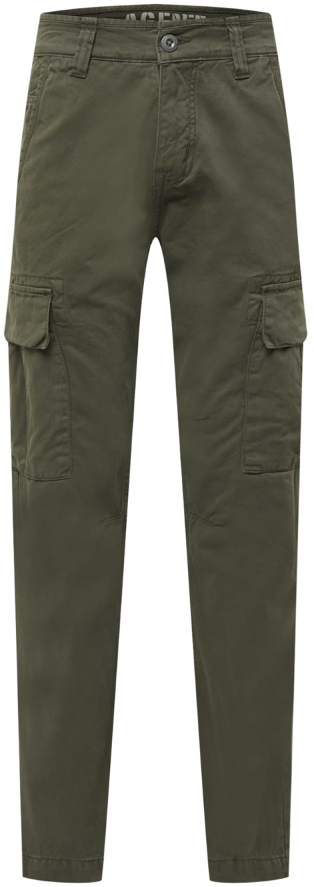 ALPHA INDUSTRIES Cargo nadrágok 'Agent'  ezüstszürke