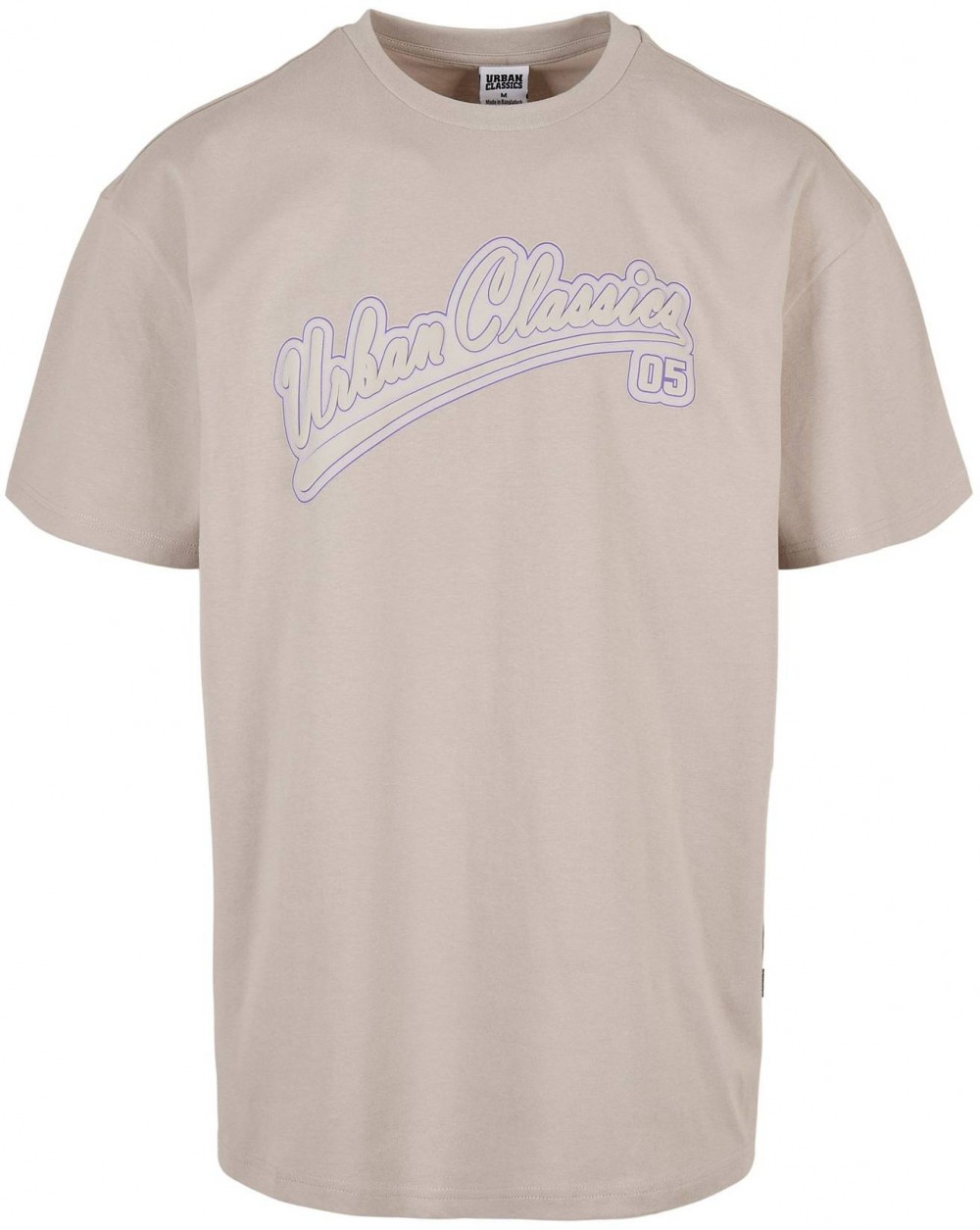 Urban Classics Póló 'Baseball'  bézs / lila