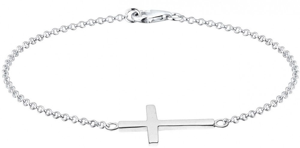 ELLI Karkötő 'Kreuz'  ezüst