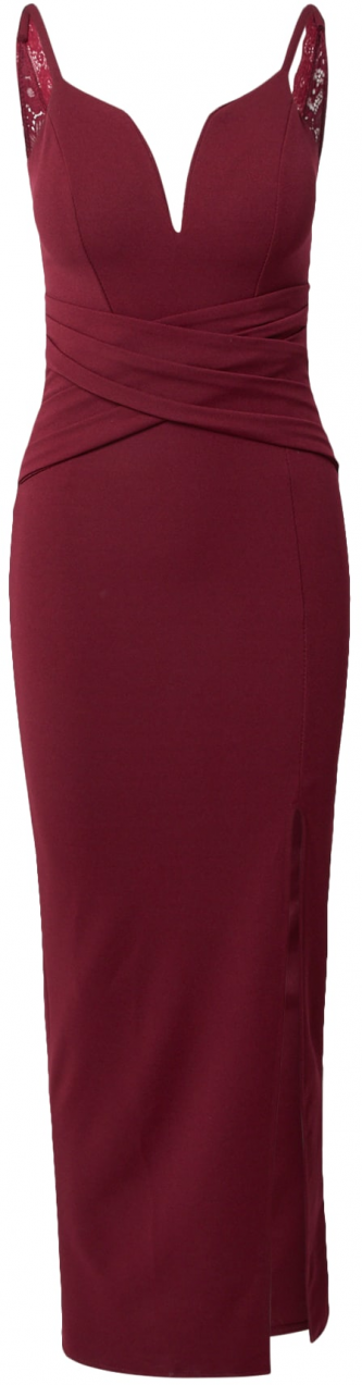 WAL G. Estélyi ruhák 'RAMIRA'  borvörös