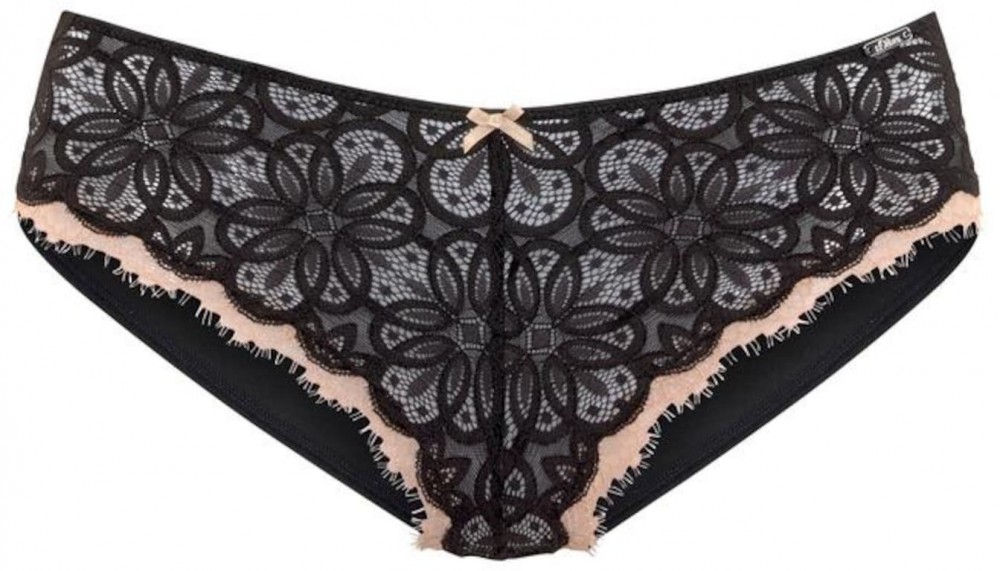 s.Oliver Slip  pasztell-rózsaszín / fekete