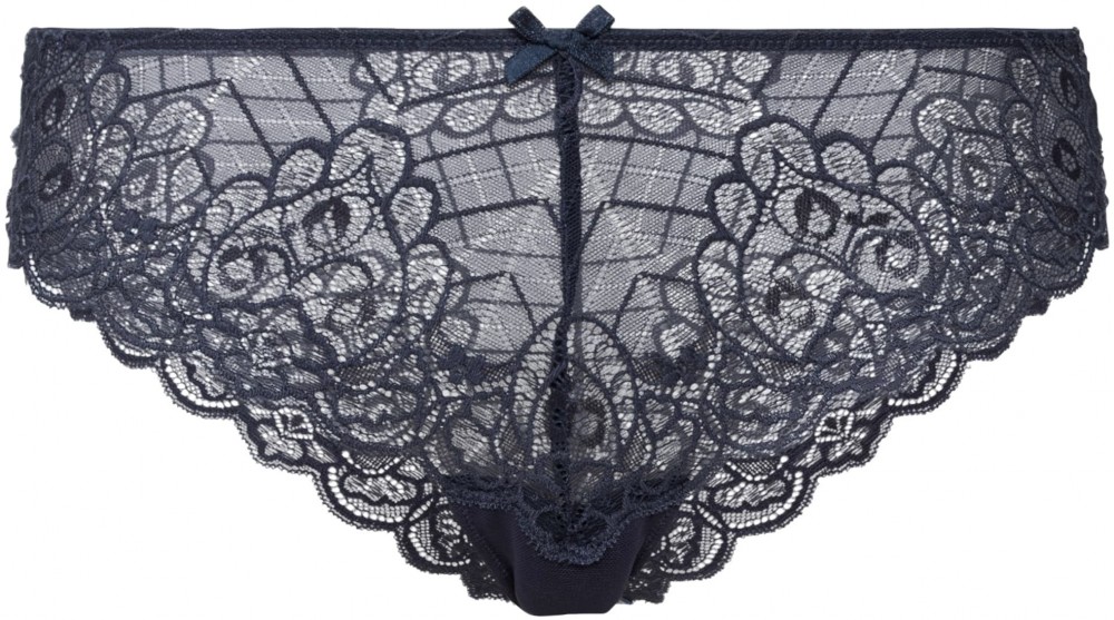 LASCANA Slip 'LS Bikini Lace 1x'  fekete