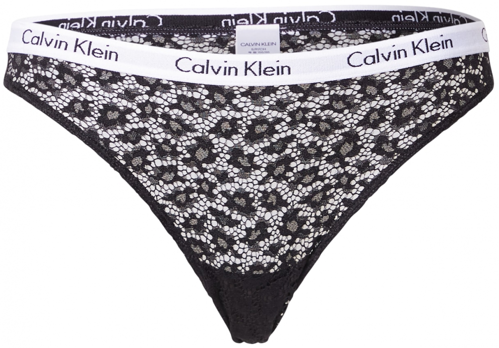 Calvin Klein Underwear Slip  fekete / fehér