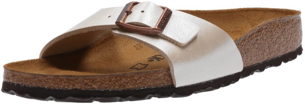 BIRKENSTOCK Papucs 'Madrid'  gyöngyház-fehér