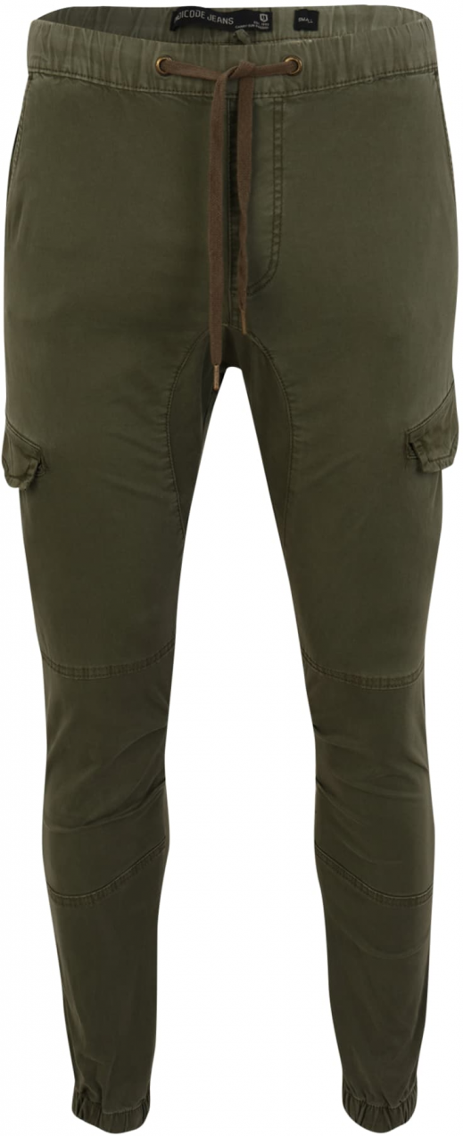 INDICODE JEANS Cargo nadrágok 'Levy'  khaki