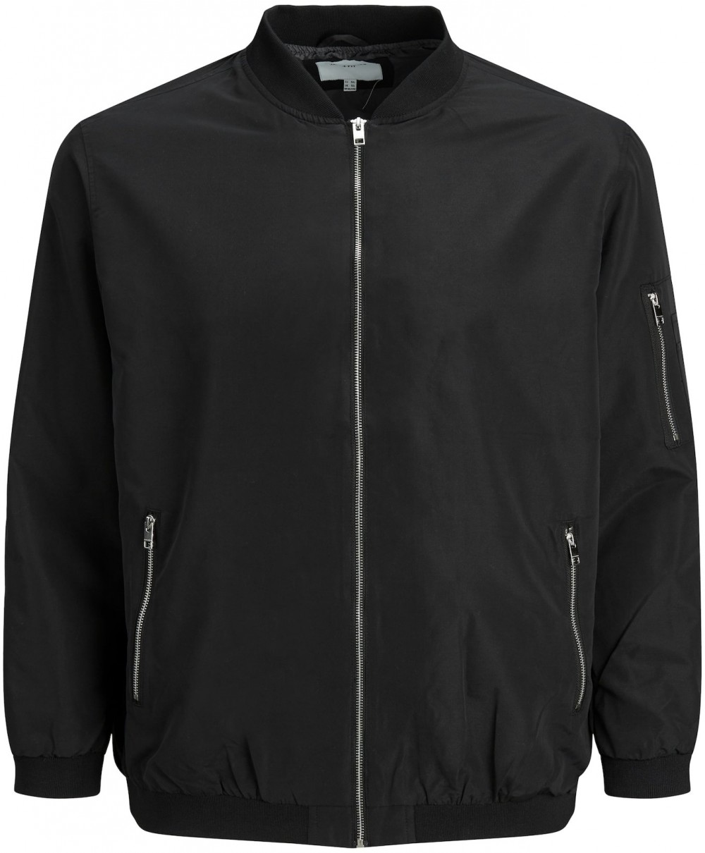 Jack & Jones Plus Átmeneti dzseki 'Rush'  fekete