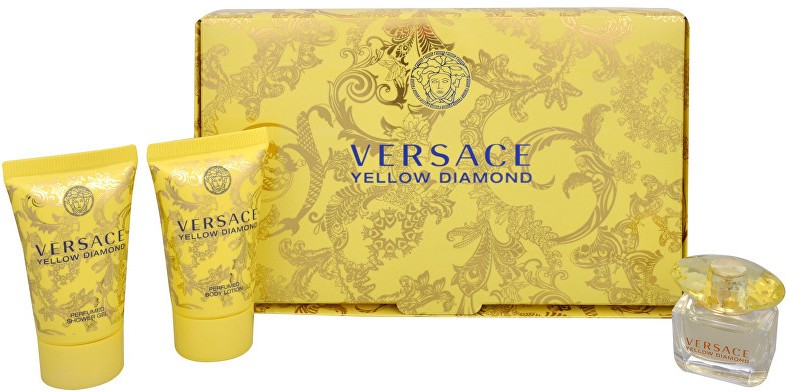 Versace Sárga Diamond - EDT 5 ml + 25 ml tusfürdő + testápoló tej 25 ml