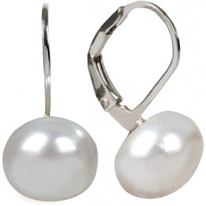 JwL Luxury Pearls Igazgyöngy fülbevaló ezüst kapoccsal JL0022 galéria