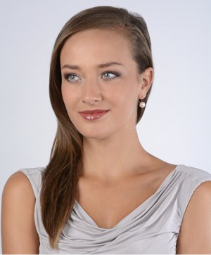 JwL Luxury Pearls Igazgyöngy fülbevaló ezüst kapoccsal JL0022 galéria