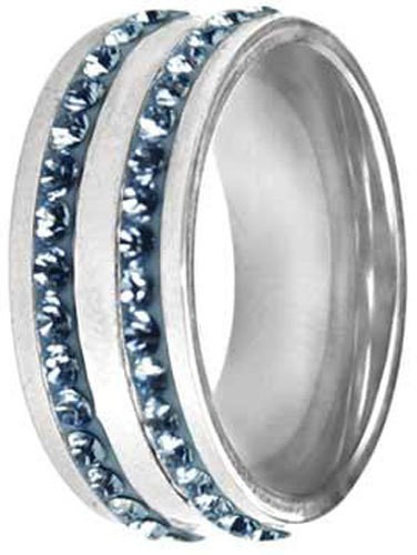 Tribal Ring RSSW08-LIGHT SAPPHIRE 48 mm