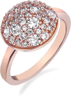 Hot Diamonds Emozioni Laghetto Bouquet Rose Gold gyűrű ER012 58 mm galéria