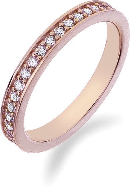 Hot Diamonds Emozioni Infinito Rose Gold gyűrű ER008 50 mm