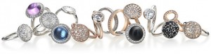 Hot Diamonds Emozioni Infinito Rose Gold gyűrű ER008 50 mm galéria
