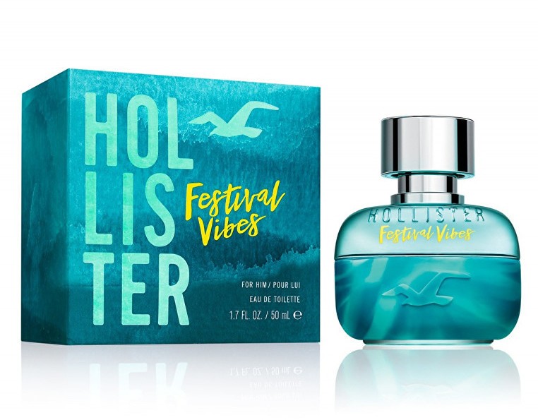 Hollister Festival Vibes For Him - EDT 1 ml - odstřik