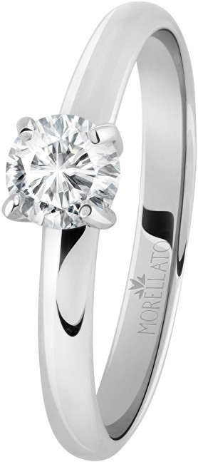 Morellato Acél gyűrű kristállyal Love Rings SNA42  58 mm
