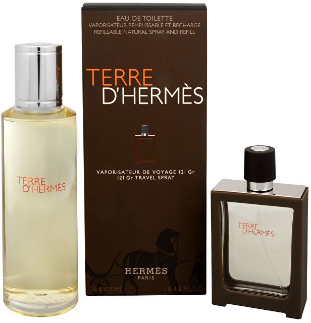 Hermes Terre D´Hermes - EDT 30 ml (újratölthető) + EDT 125 ml (utántöltő)