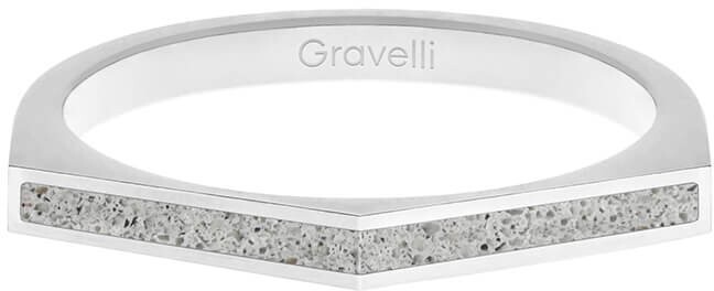 Gravelli Acél gyűrű betonnal Kétoldalas acél / szürke GJRWSSG122 56 mm