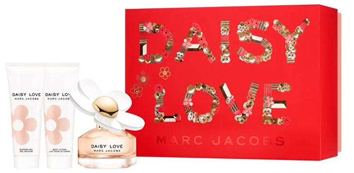 Marc Jacobs Daisy Love - EDT 50 ml + testápoló 75 ml + tusfürdő 75 ml