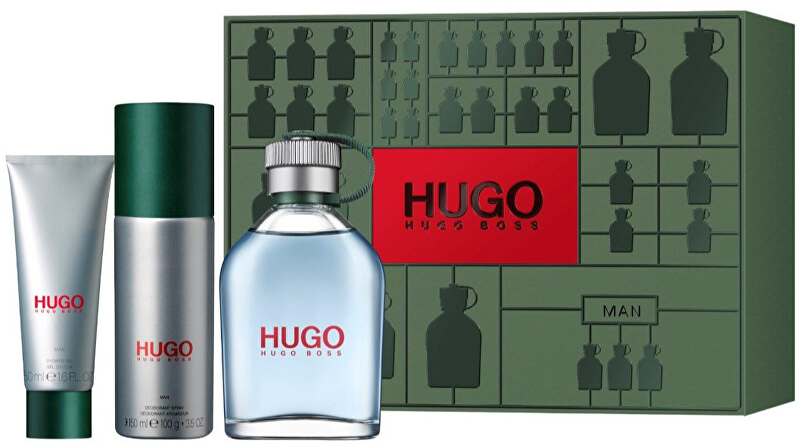 Hugo Boss Hugo - EDT 125 ml + deo spray 150 ml + tusfürdő 50 ml