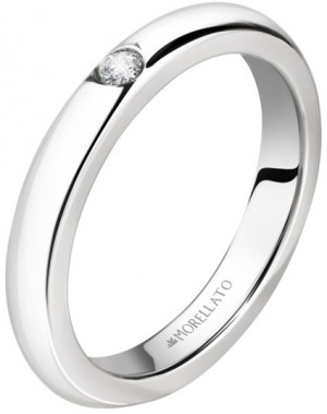 Morellato Acél gyűrű kristályokkal szerelem gyűrűk SNA46 65 mm galéria