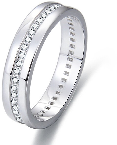 Beneto Ezüst gyűrű cirkóniákkal AGG330 62 mm