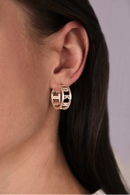 DKNY Csillogó karika fülbevaló  5547967 galéria