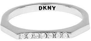 DKNY Elegáns nyolcszög alakú gyűrű 5548755 55 mm