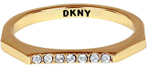 DKNY Stílusos nyolcszög alakú gyűrű 5548758 55 mm
