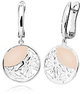 JVD Ezüst  bicolor fülbevaló SVLE0317SH8BK00 galéria