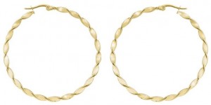 Troli Karika arany fülbevaló 2-5 cm 2 cm galéria