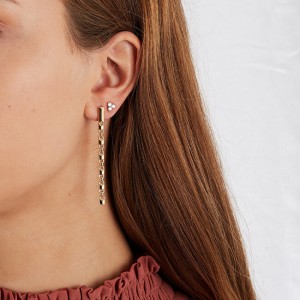 Michael Kors Rózsaszín aranyozott ezüst fülbevaló MKC1012AA791 galéria