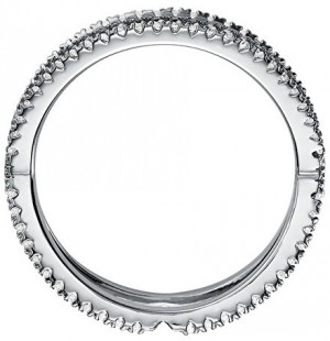 Michael Kors Csillogó ezüst gyűrű cirkónium kövekkel MKC1112AN040 49 mm galéria