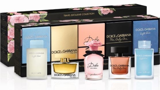 Dolce & Gabbana Kolekce miniatur - EDP EDP 7,5 ml + 2 x 5 ml EDT + 4,5 ml + 4,5 ml EDP