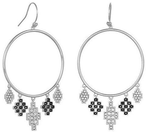 Karl Lagerfeld Luxus kristály fülbevaló Argentina Gypsy 5483651