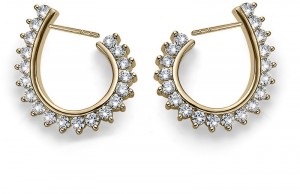 Oliver Weber Aranyozott ezüst fülbevaló színtiszta Swarovski cirkónium kövekkelHigh 62105G galéria