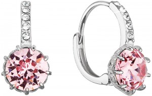 Evolution Group Ezüst fülbevaló Swarovski kristállyal  31302.3 galéria