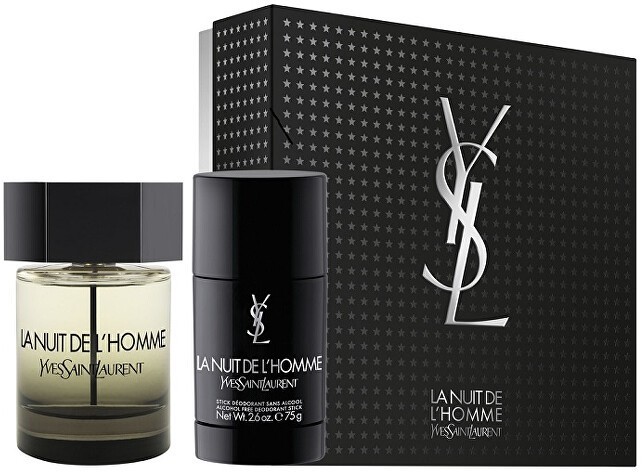 Yves Saint Laurent La Nuit De L´ Homme - EDT 100 ml + szilárd dezodor 75 ml