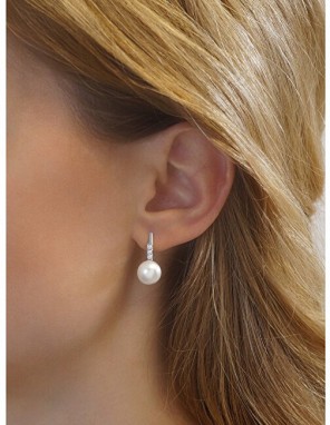 Silvego Ezüst fülbevaló CASSIDY Swarovski jobb LPSP0639 galéria