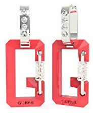 Guess Acél bicolor fülbevaló medálokkal G Snap UBE70084