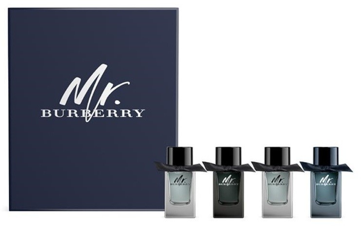 Burberry Mini parfümminta készlet Mr. Burberry - EDP 5 ml + EDT 3 x 5 ml