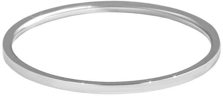 Troli Elegáns minimalista acél gyűrű Silver 57 mm