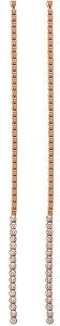 Rosato Hosszú minimalista fülbevaló  Cubica RZO045