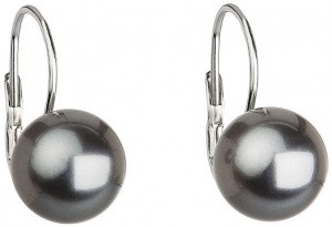 Troli Elegáns gyöngy fülbevalók  Pearl Grey 71106.3 galéria