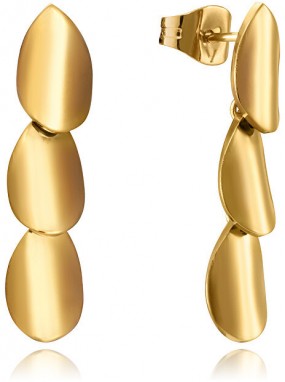 Viceroy Divatos aranyozott fülbevalók Fashion 75174E01012 galéria