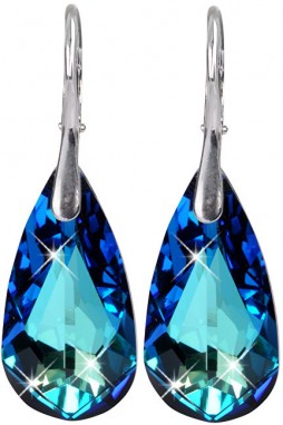 Troli Drop  24 mm Bermuda Blue fülbevaló galéria