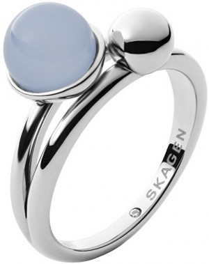Skagen Modern acél gyűrű Sea Glass SKJ1437040 53 mm galéria
